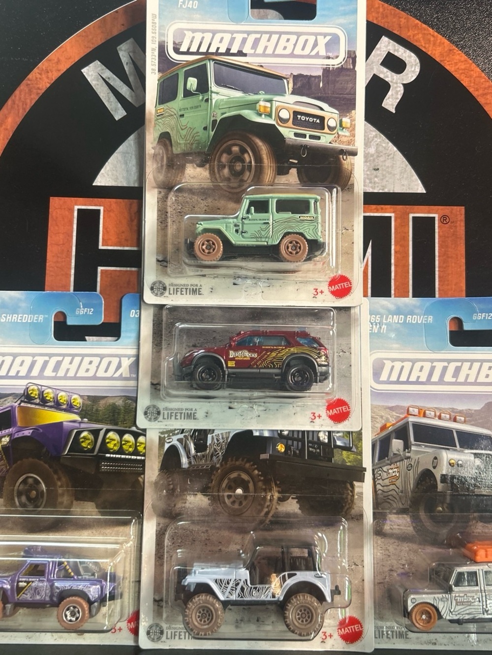 Matchbox Green Toyota FJ40 Toy Car